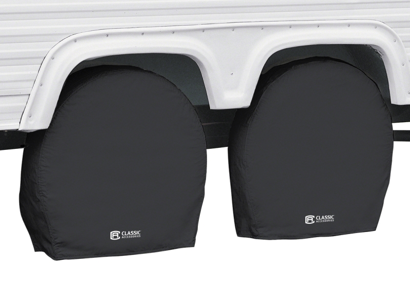 WHEEL COVER - 30" - 33" WHEEL DIAMETER  9.0" TIRE WIDTH - BLACK