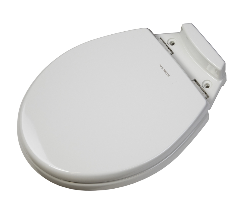 TOILET SEAT AND COVER WOOD WHITE