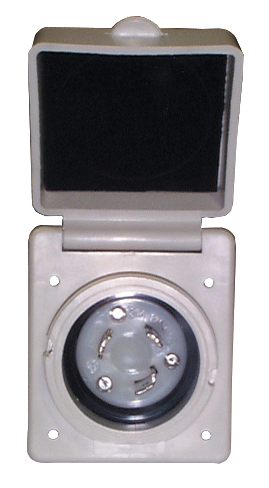 30 AMP POWER INLET - 125V - 301 EL-B