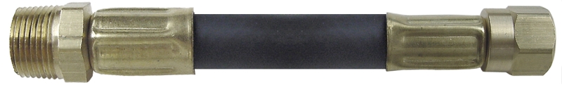 HOSE HIGH PRESSURE 3/8" ID X 3/8" MNPT X 3/8" FFS - 48"