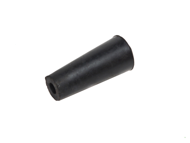 Entry Door Bumper  Black Rubber - 2-1/4"
