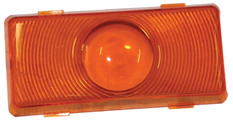 Replacement Lens - Porch/ Utility Light - Amber