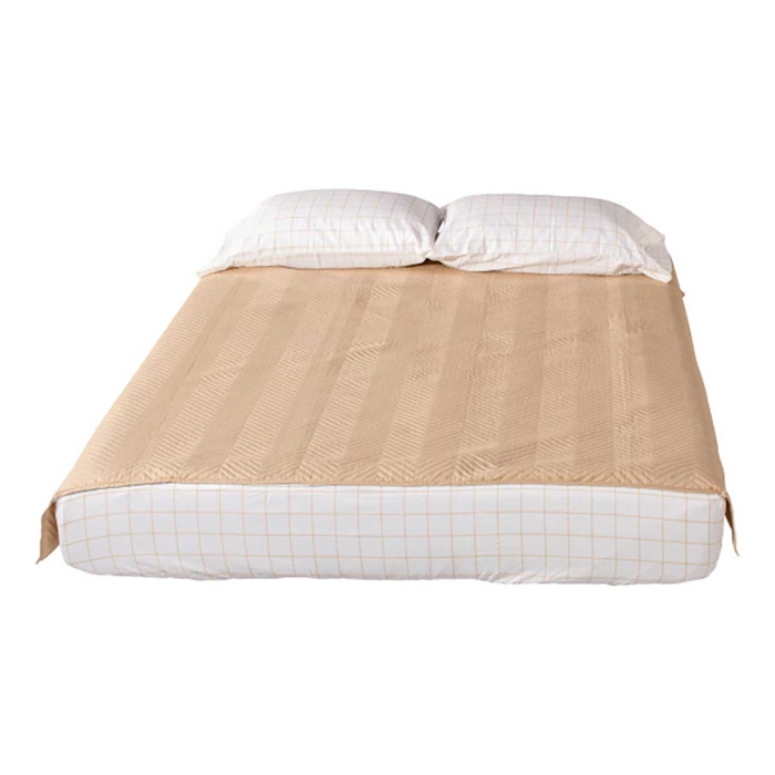 Bedcover Set - Short Queen Tan