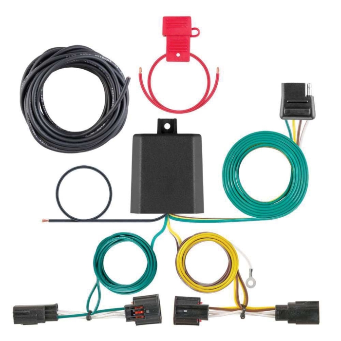 4-Way Flat Connector - Select Chrysler Town & Country and Dodge Grand Caravan