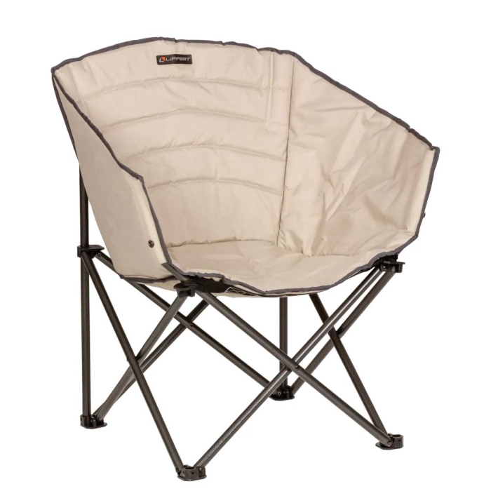 Padded Barrel Chair - Sand