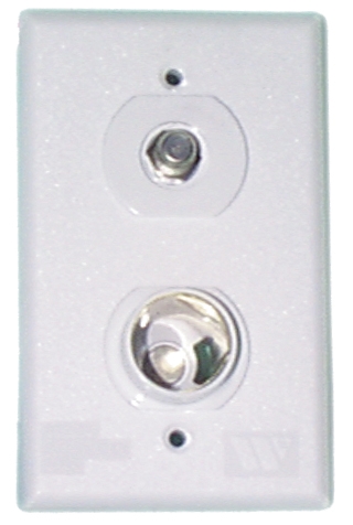 TV OUTLET/RECEPTACLE MODEL 7721
