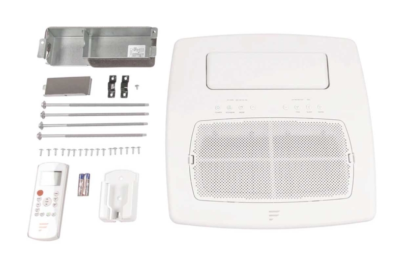 AIR DISTRIBUTION BOX NON-DUCTED FOR 18K CHILL CUBE WHITE