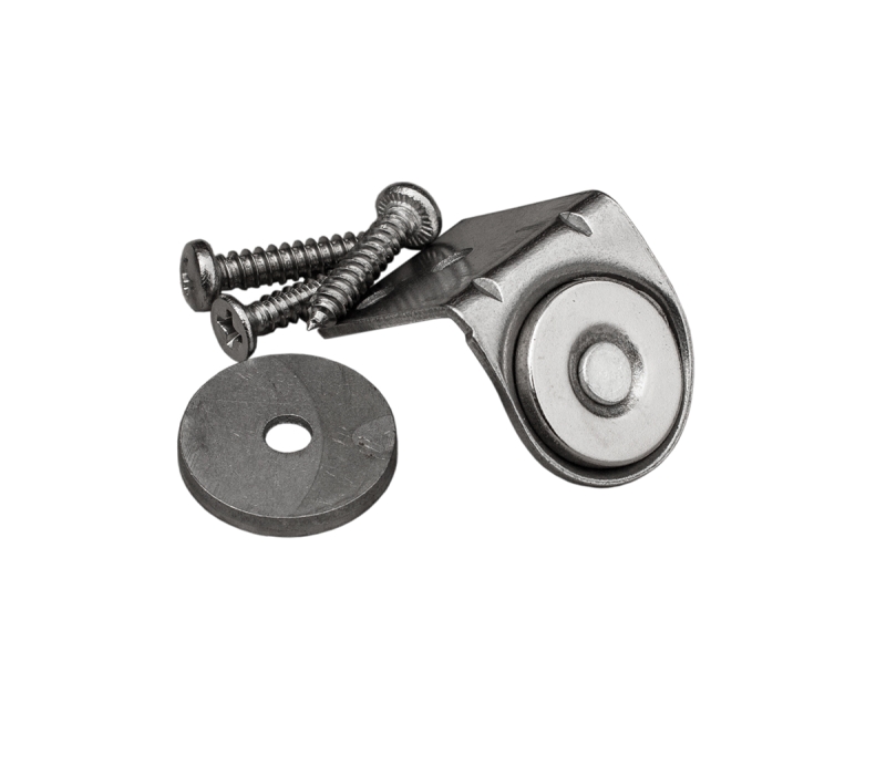 MAGNETIC LATCH ANGLE BRACKET 3/4" DIAMETER 20 LB PULL FORCE
