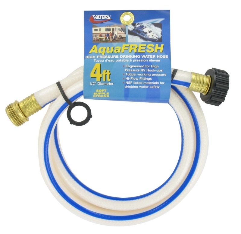WATER HOSE 1/2" X 4' WHITE
