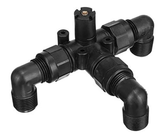 Diverter Valve w/1/2" Thread  Black