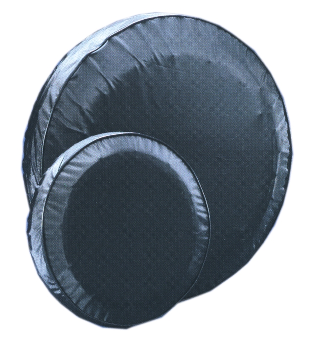 SPARE TIRE COVER 12" - DIA 21"; DEPTH 6-1/2"