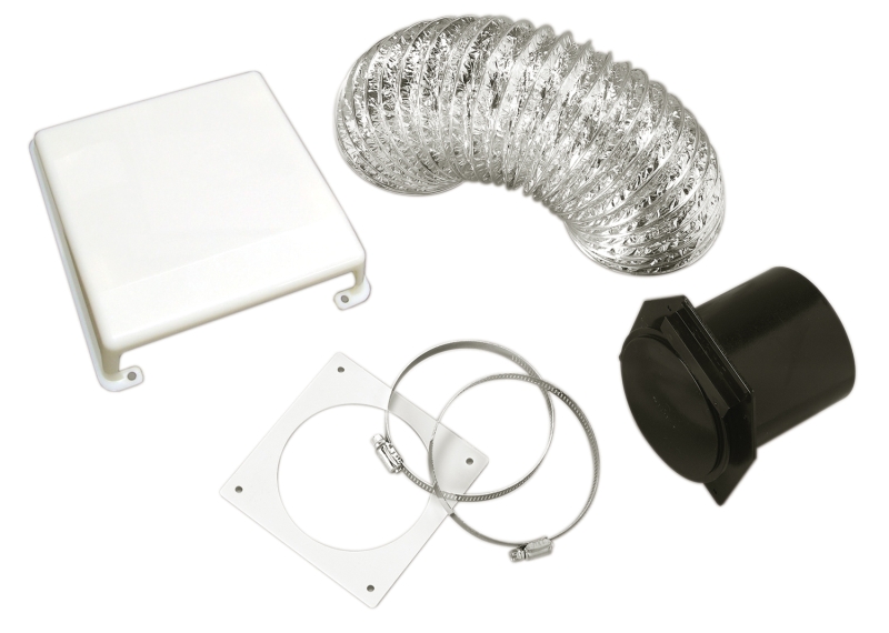 OUTSIDE VENT KIT COVER FLAP & BRKT - ARCTIC WHITE