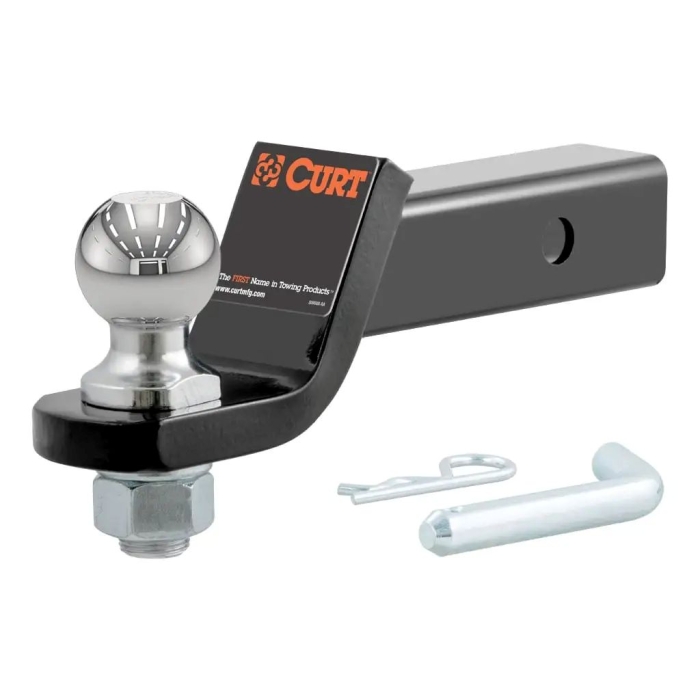 Loaded Ball Mount with 2" Ball  Imported (2" Shank  7 500 lbs.  2" Drop)