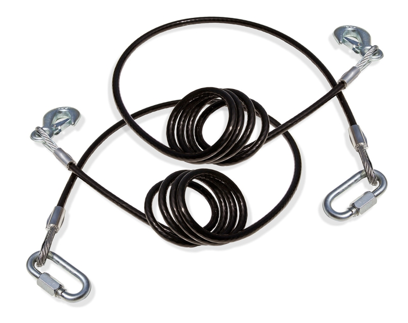 COILED TO START SAFETY CABLES - 1 PAIR