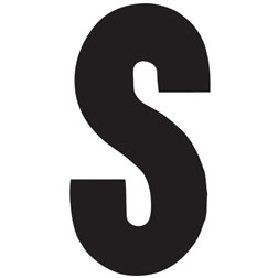 BLACK LETTER - S