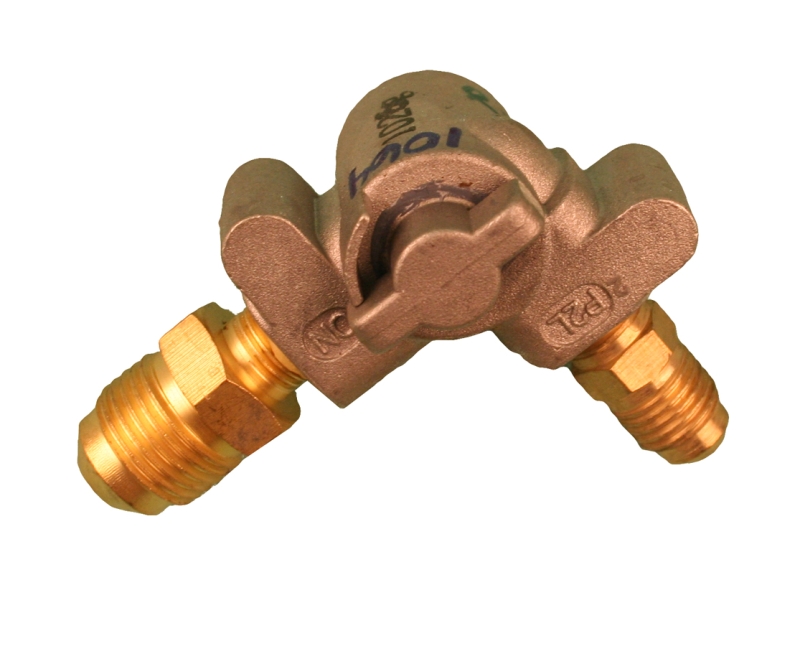 GAS VALVE ASSEMBLY - 600 SERIES- MANUAL SHUT OFF VALVE ASSEMBLY