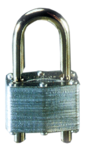 LAMINATED STEEL PADLOCK - KEYED DIFFERENTLY