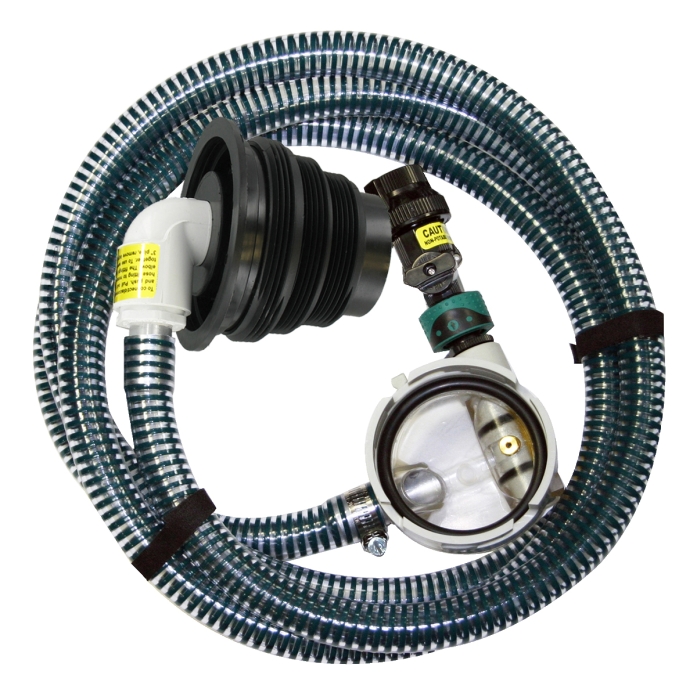 Sewer Solution - Water driven macerator