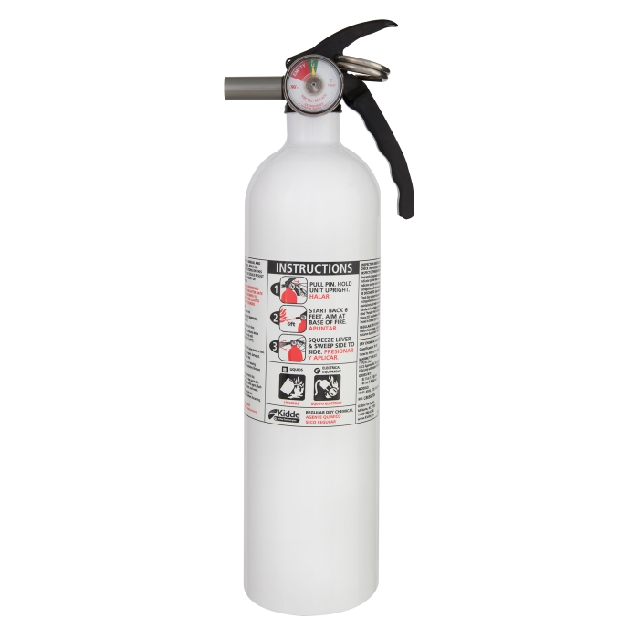 Fire Extinguisher Mariner 10 w/ Gauge and Metal Valve   2.9 Lbs. Extinguishing Agent