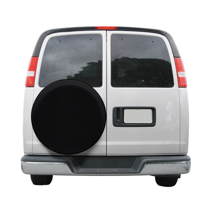 Universal Fit Spare Tire Cover 26.75" TO 29.75" WHEEL DIAMETER Black