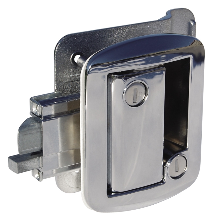 Global Classic Pro Entry Door Lock Chrome