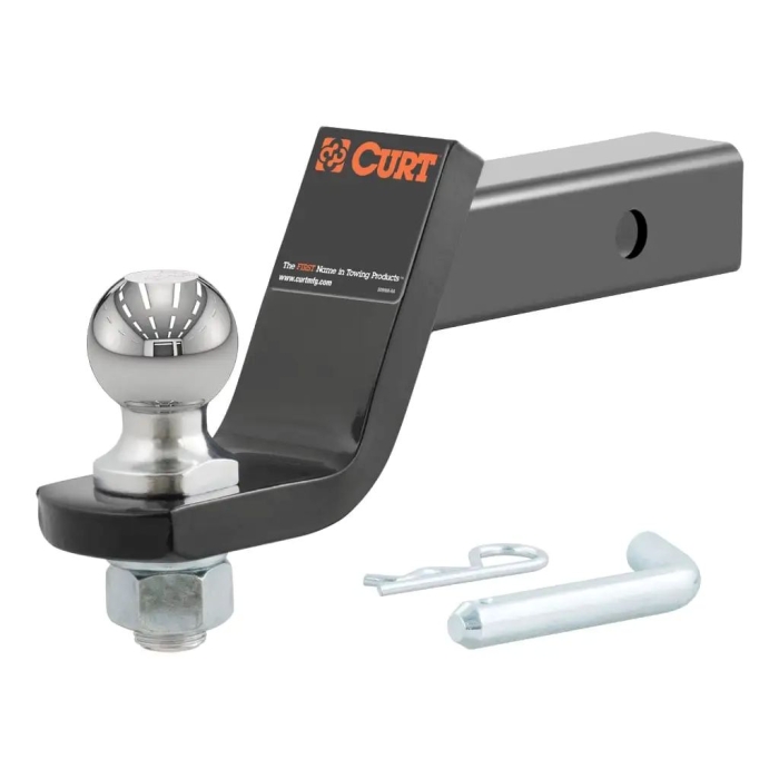 Loaded Ball Mount with 2" Ball (2" Shank  7 500 lbs.  4" Drop)