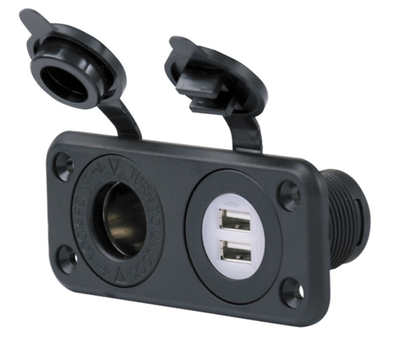 COMBO - 12V DUAL USB AND 12V SOCKET