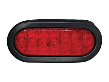 Oval Tail Light  Stop/Turn/Tail