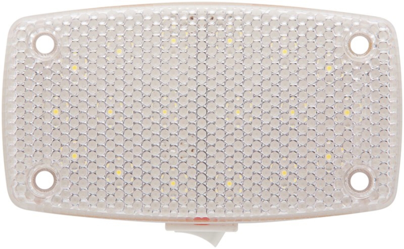 LED SEALED LOW PROFILE DOME LIGHT WITH SWITCH
