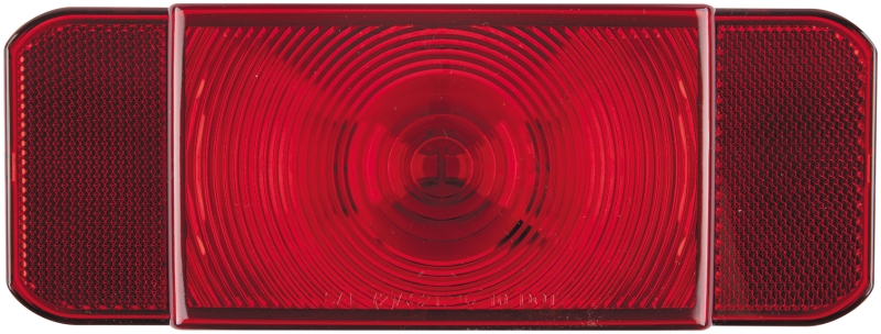 LED RV LOW PROFILE COMBINATION TAIL LIGHT PASSENGER SIDE BLACK BASE