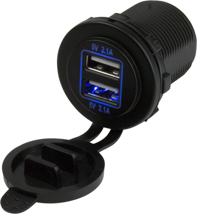 DOUBLE OUTPUT USB POWER SOCKET