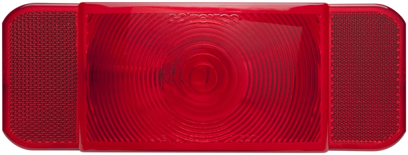 RV COMBINATION LOW PROFILE TAIL LIGHT PASSENGER SIDE WHITE BASE