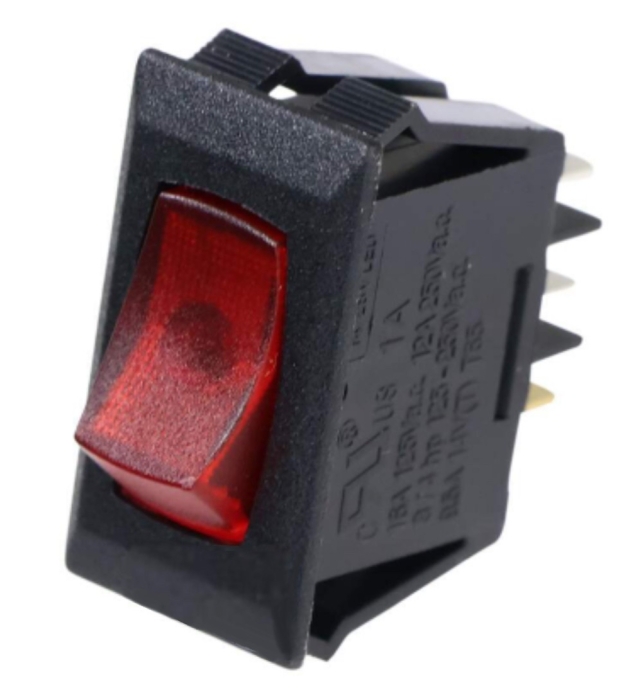 Nautilus Rocker Switch - Black