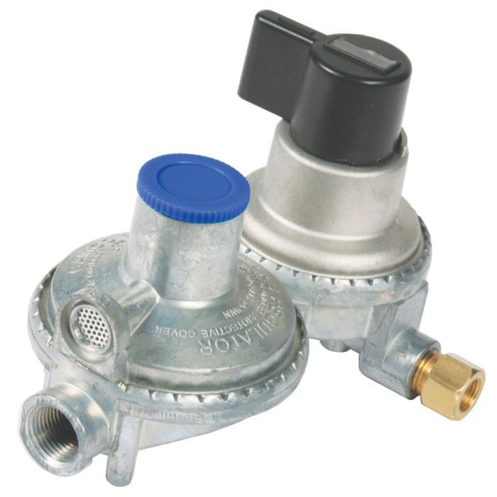 AUTO-CHANGEOVER REGULATOR DOUBLE STAGE