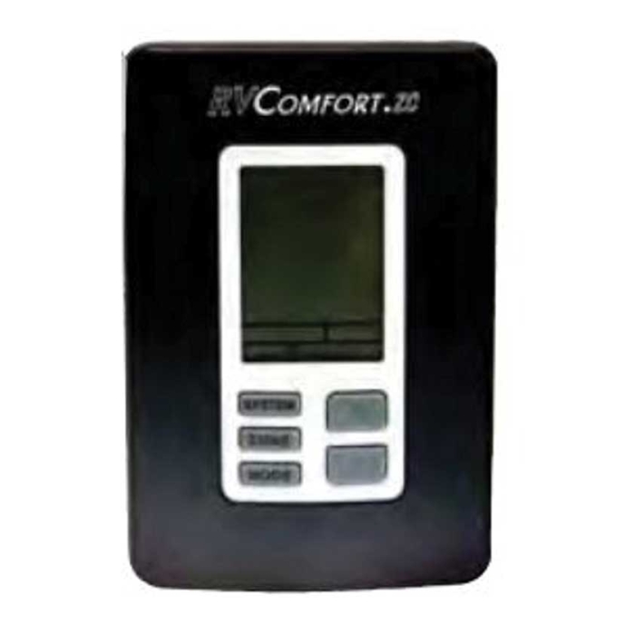 Digital Wall Thermostat  Zone Control  Black