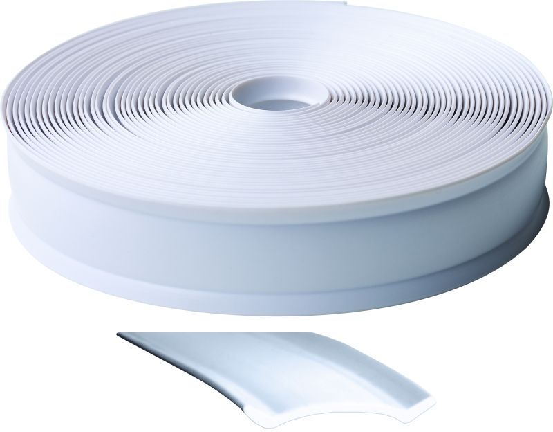 Heavy Duty Insert Trim - 1" x 100' White