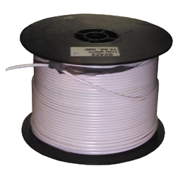 PRIMARY COPPER WIRE - WHITE - 16 GAUGE 500' SPOOLS
