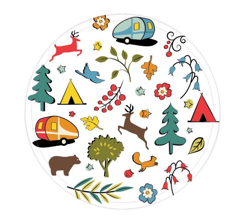 The Perfect Paper Plates Into The Woods 8 1/2"