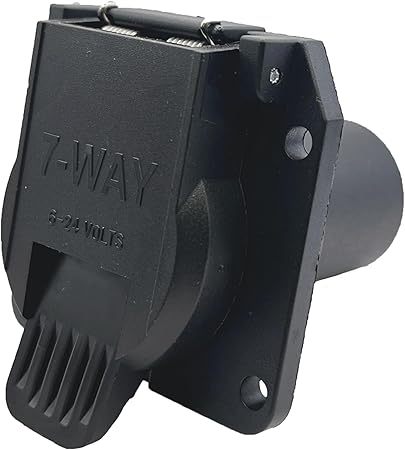 7-Way Blade Socket Vehicle Side