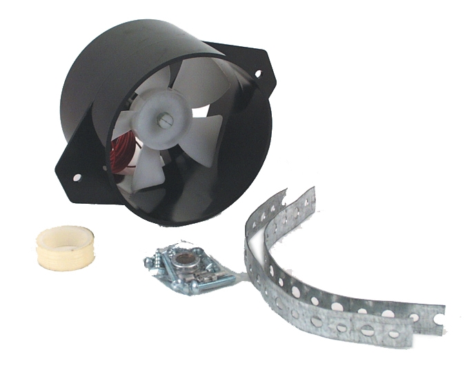 FRIDGE VENT FAN UNIVERSAL MOUNT - 12 VOLT