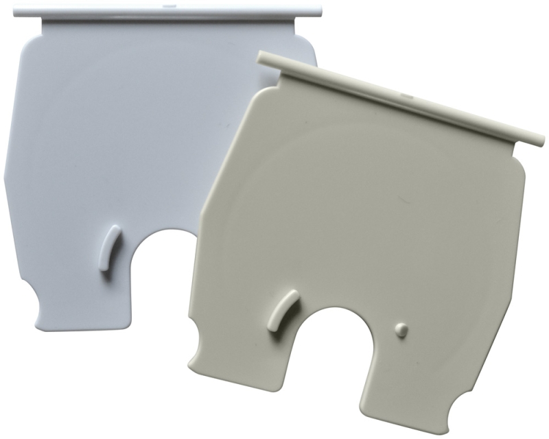 Replacement Lid  Cable Hatch  Pol White  Col White