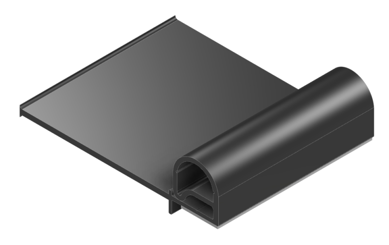 FLIP 'N SEAL SLIDE-OUT SEALING SYSTEM  SINGLE .91" BULB 2"  WIPE 40'