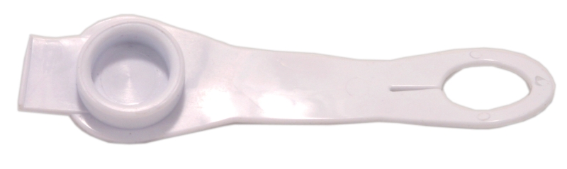 WATER INLET DUST PLUG WHITE CARDED