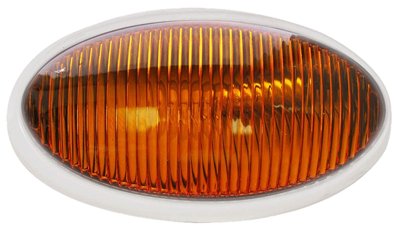 PORCH LIGHT YELLOW WITH WHITE HOUSING NO SWITCH