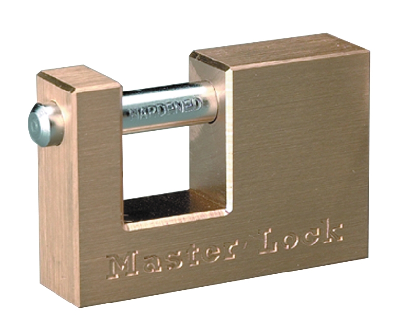 COUPLER LOCK TRAILER SOLID BRASS