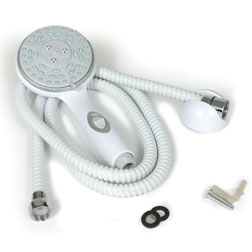 HANDHELD SHOWER KIT WHITE