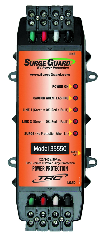 50 Amp Surge Guard hardwire with telecom jack.