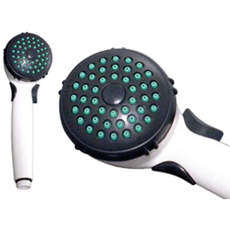 SHOWER HEAD ONLY WHITE SINGLE FUNCTION