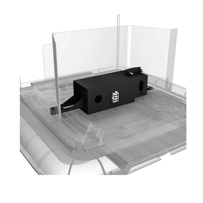 CHILL HE LOW PROFILE SINGLE ZONE CONTROLLER R32 FACC12ESPA2-BL-AM