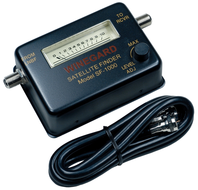 SATELLITE FINDER METER